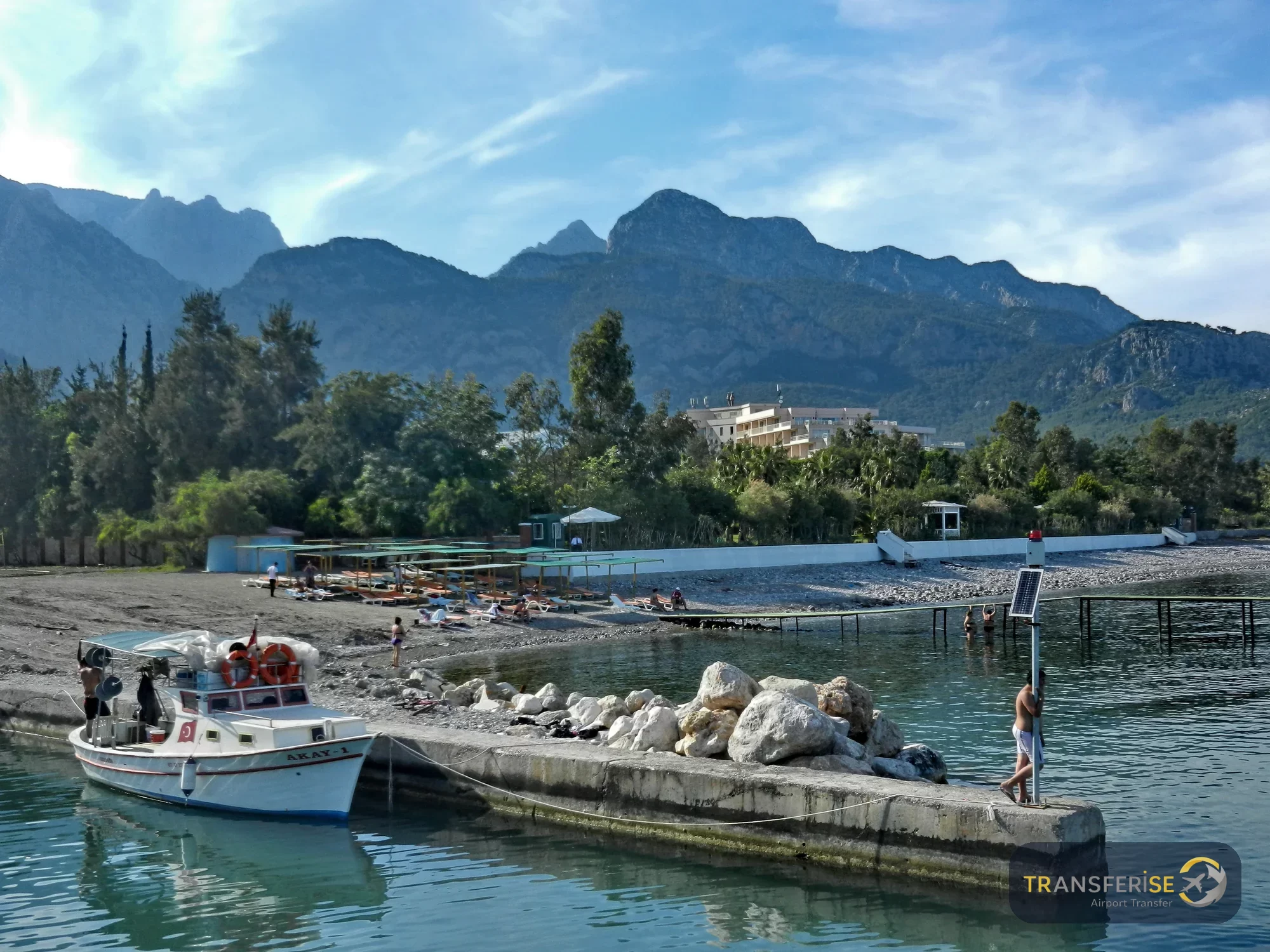 View of Beldibi – airport transfer destination