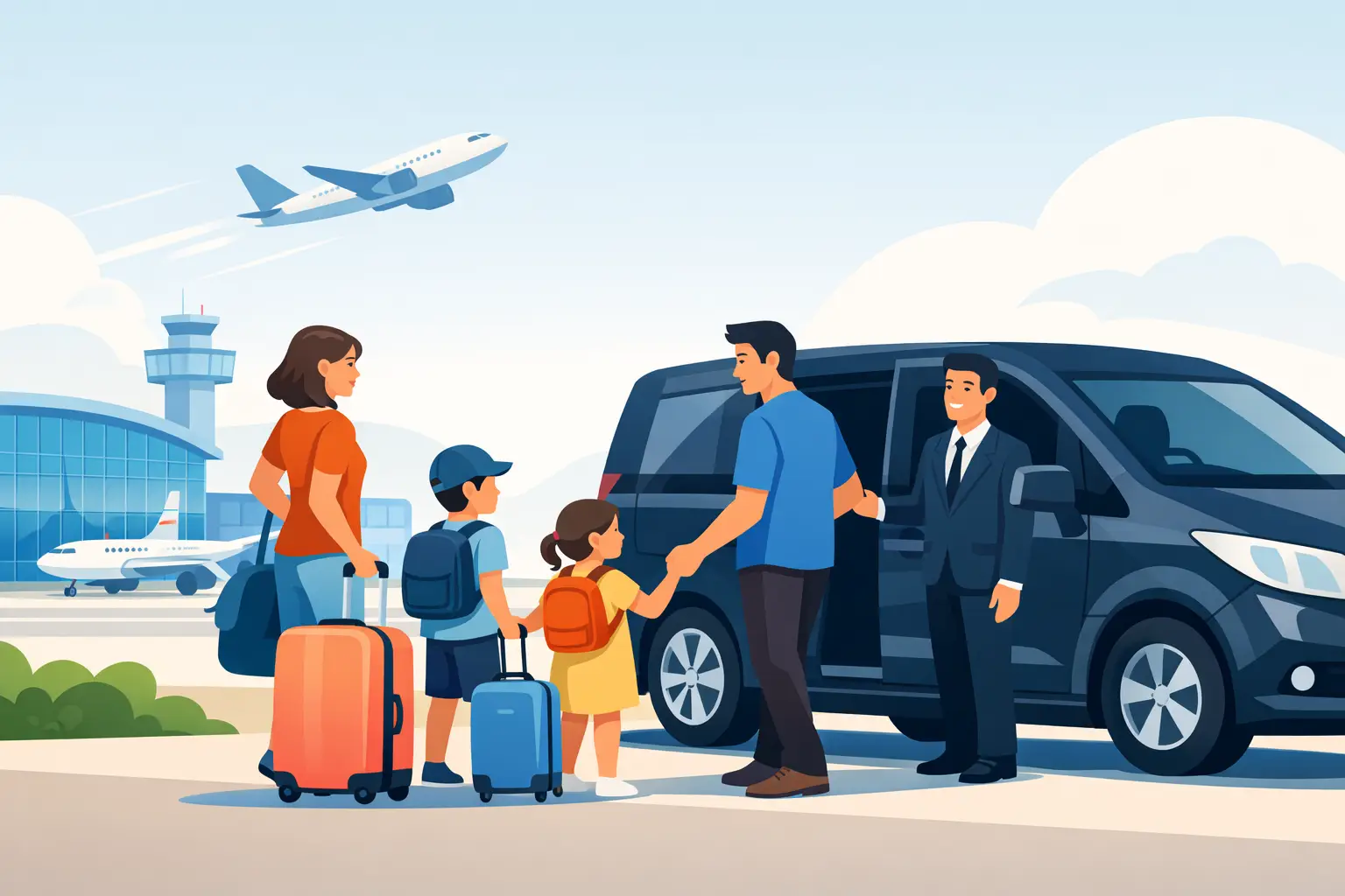 Airport Transfer for Families Made Easy